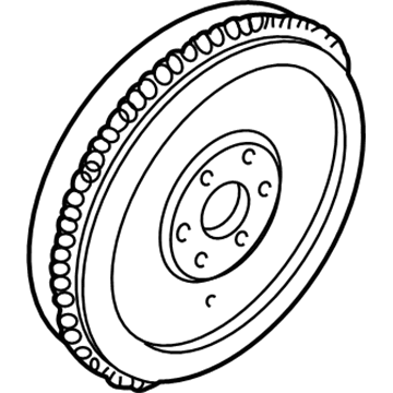 Ford 1R3Z-6375-AA Flywheel Assembly