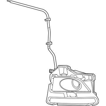 Ford DR3Z-15200-AA Lamp Assembly - Fog - Front