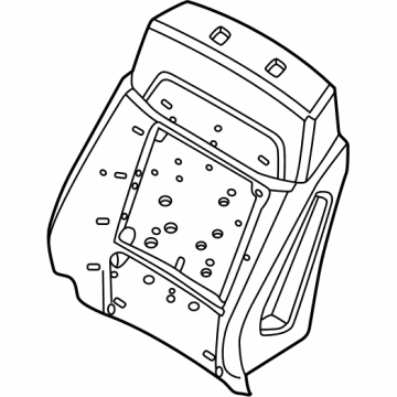Ford PC3Z-1564811-A Pad - Seat Back
