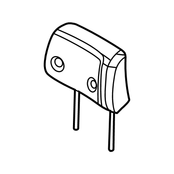 Ford ML3Z-96610A60-C Pad - Headrest