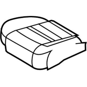 Ford 8C3Z-2562900-BD Cover Assembly - Seat Cushion