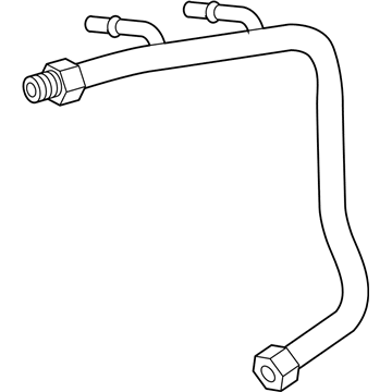 Ford 3F2Z-9D477-BF Tube - EGR Valve To Exhaust Manifold
