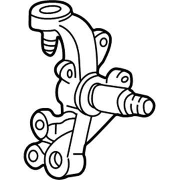 Ford 6F1Z-4A013-A Spindle