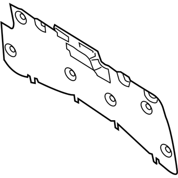 Lincoln MJ7Z-16738-A Insulator - Hood