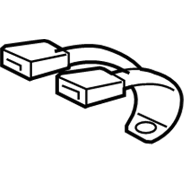 Mercury 6L8Z-7860044-AAB Buckle Assembly - Seat Belt