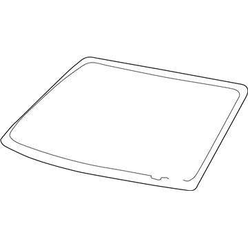 Ford F81Z-2503100-AB Glass - Windscreen