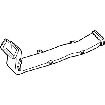 CT4Z-18C420-A Ford Duct Illustration 1 of 1