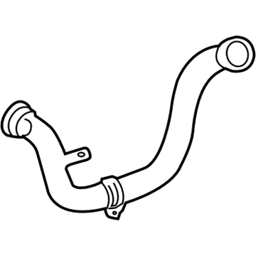 BT4Z-19E630-J Ford Defroster Duct, Front Inner Driver Side Illustration 1 of 1