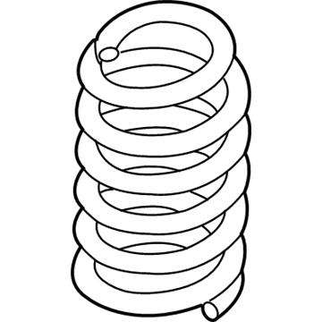 Lincoln DA5Z-5560-B Spring - Rear