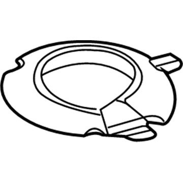 Ford AA8Z-5586-B Antisqueak - Rear Spring