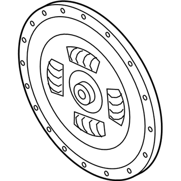 Ford NZ6Z-7550-A Disc Assembly - Clutch