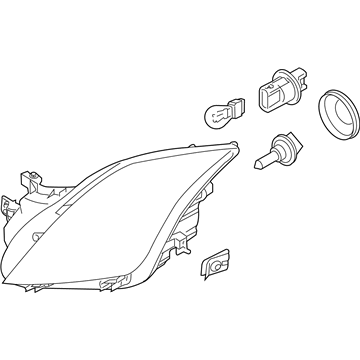 Mercury 9N7Z-13008-A Headlamp Assembly