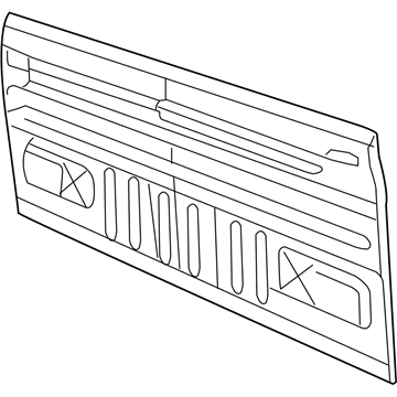 Ford 9L3Z-1640300-A Panel Assembly - Back