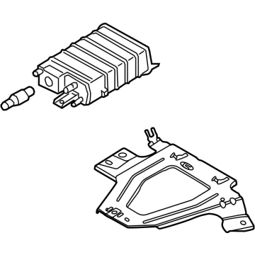 Ford MB3Z-9D653-C Reservoir Assembly