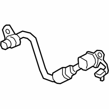 Ford LB5Z-8K153-A Tube - Water Outlet