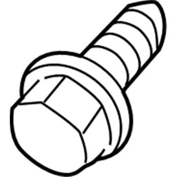 Mercury -W707193-S900 Bolt And Washer Assembly - Hex Head
