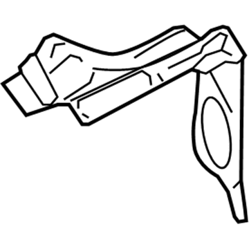 Mercury 9E5Z-5445114-A Trough - Luggage Compartment Drain