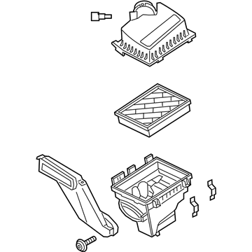 Ford H2GZ-9600-A Cleaner Assembly - Air