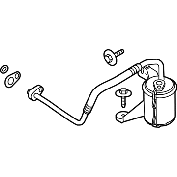 Ford BG1Z-19959-B Dehydrator Assembly
