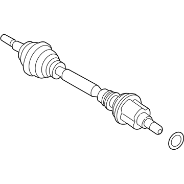 Ford DG9Z-3B437-AF Shaft - Front Axle
