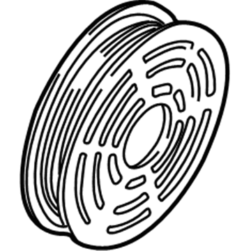 Ford F7UZ-19D784-A Pulley - Compressor