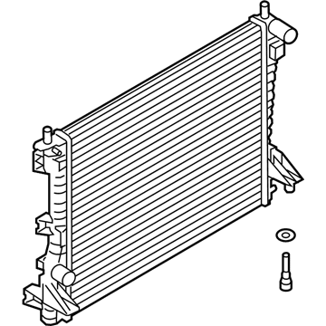 Ford CR3Z-8005-A Radiator Assembly