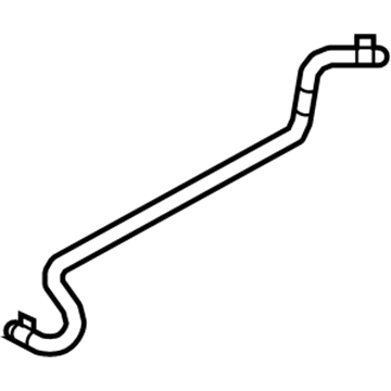 Ford BR3Z-8075-B Reservoir Hose BR3Z-8075-B Ford Reservoir Hose Illustration 1 of 1