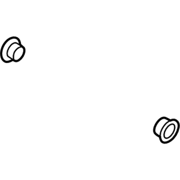 -W706298-S442 Ford Side Bracket Nut Illustration 1 of 1