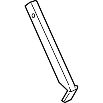 Ford DP5Z-5440265-A Side Bracket, Rear Driver Side DP5Z-5440265-A Ford Side Bracket, Rear Driver Side Illustration 1 of 1