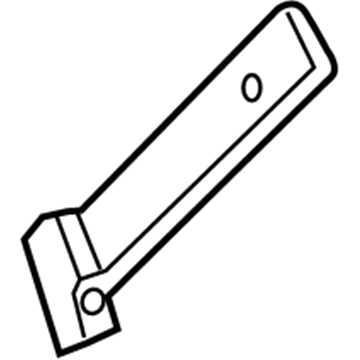DP5Z-5440264-A Ford Side Bracket, Rear Passenger Side Illustration 1 of 1