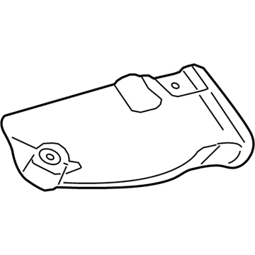 Ford BR3Z-9A462-A Shield - Exhaust Manifold Heat