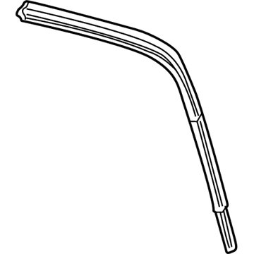 Ford 8L5Z-1051222-A Weatherstrip - A Pillar