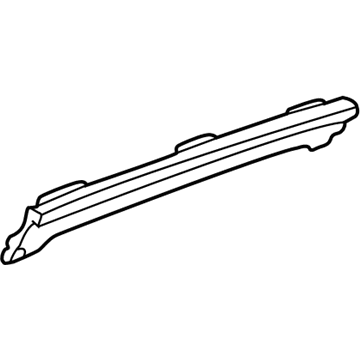 Ford F37Z-13403E52-A Rear Panel F37Z-13403E52-A Ford Rear Panel Illustration 1 of 1