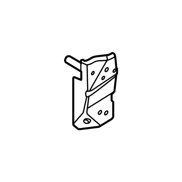 Ford M1PZ-78025A00-B Reinforcement - "A" Pillar