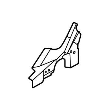 Ford M1PZ-7802508-A A Pillar Assembly
