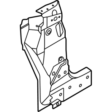 Ford M1PZ-78025A00-C Reinforcement - "A" Pillar