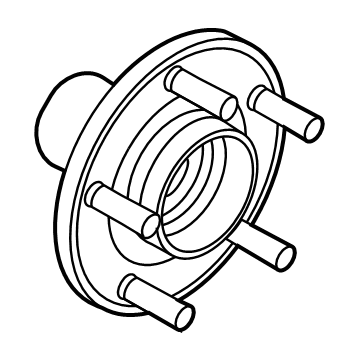 Lincoln PZ1Z-1104-A Hub Assembly