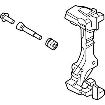 Lincoln PZ1Z-2C396-C Caliper Mount