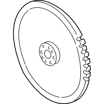 Ford 1L2Z-6375-CA Flywheel Assembly