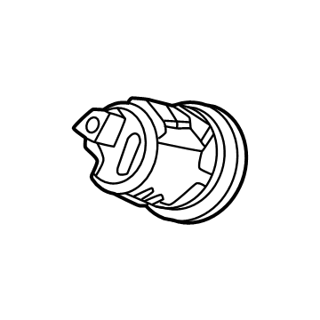 Ford DS7Z-5406082-A Lock Assembly - Glove Compartment