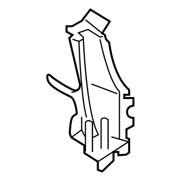 Ford F2GZ-16A200-A Front Support, Passenger Side F2GZ-16A200-A Ford Front Support, Passenger Side Illustration 1 of 1