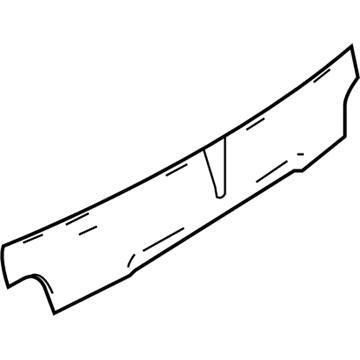 Lincoln 4C5Z-78402A30-BAPTM Applique - Rear Panel