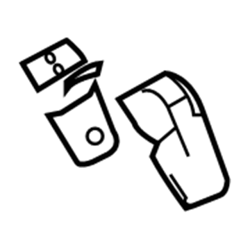 Lincoln 3C5Z-78420A68-AA Hinge - Glass