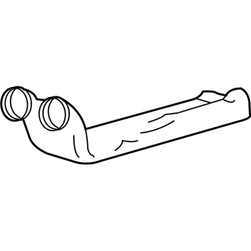 4L3Z-18C420-BA Ford Outlet Duct, Driver Side Illustration 1 of 1