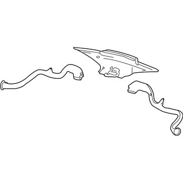 4L3Z-19E630-AA Ford Vent Assembly, Front Illustration 1 of 1