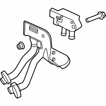 ML3Z-9J433-A Ford Valve - Exhaust Gas Recirculation Illustration 1 of 1