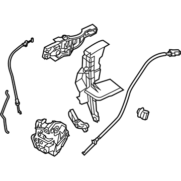 Ford F1EZ-54219A65-K Latch