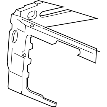 Ford 4L1Z-16138-BA Support - Radiator
