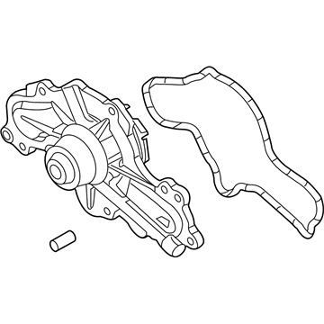 Ford DG1Z-8501-D Pump Assembly - Water