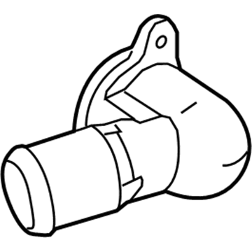 Ford AA5Z-8592-A Connection Water Outlet